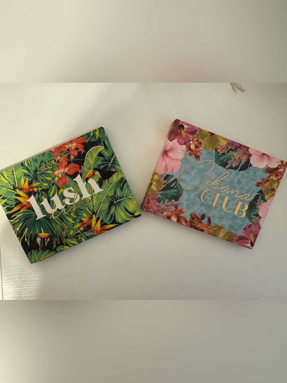 Colourpop Lush Life and Cabana Club Palette